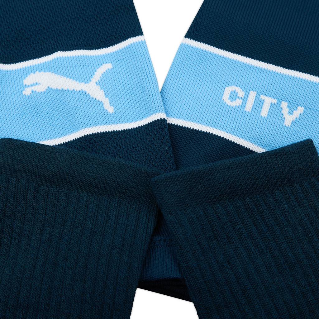 2024-25 Manchester City Home Two-in-One Socks (EU 43-46)