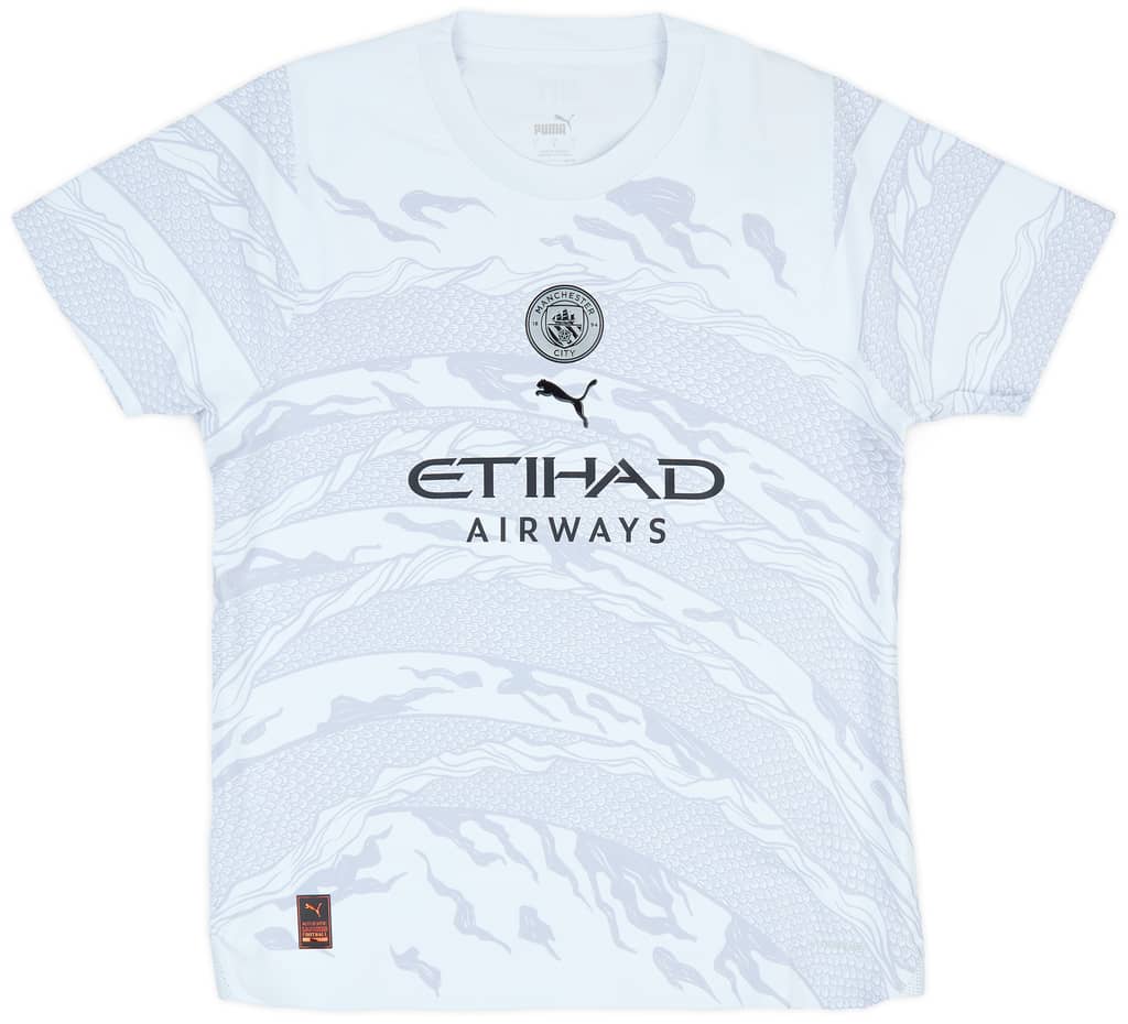 2023-24 Manchester City Women's Player Issue Pre-Match CNY Shirt