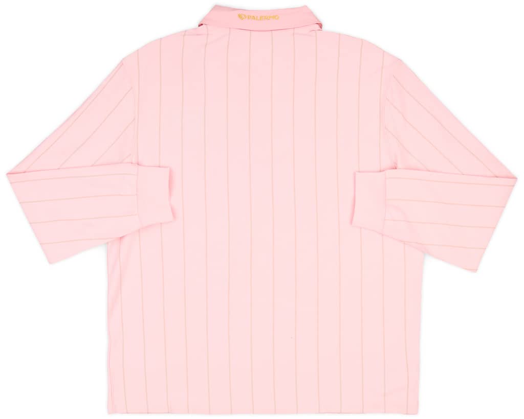 2023-24 Palermo Puma 1/4 Zip Polo L/S T-Shirt