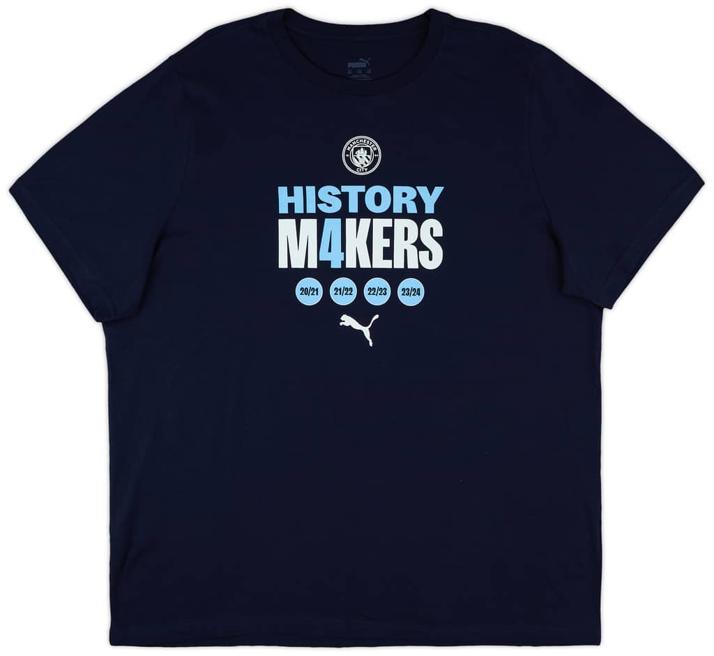 2024-25 Manchester City Puma Winners Tee (XXL)