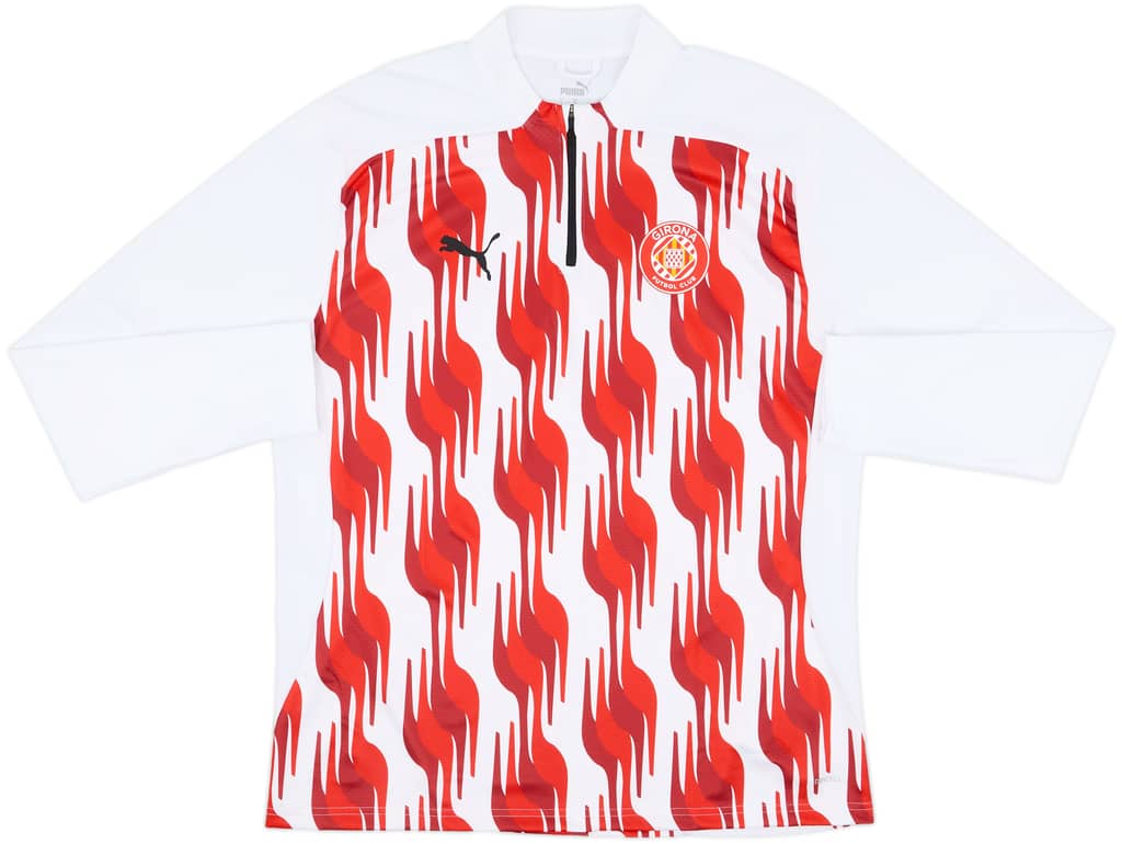 2024-25 Girona Puma Pre-Match 1/4 Zip Top