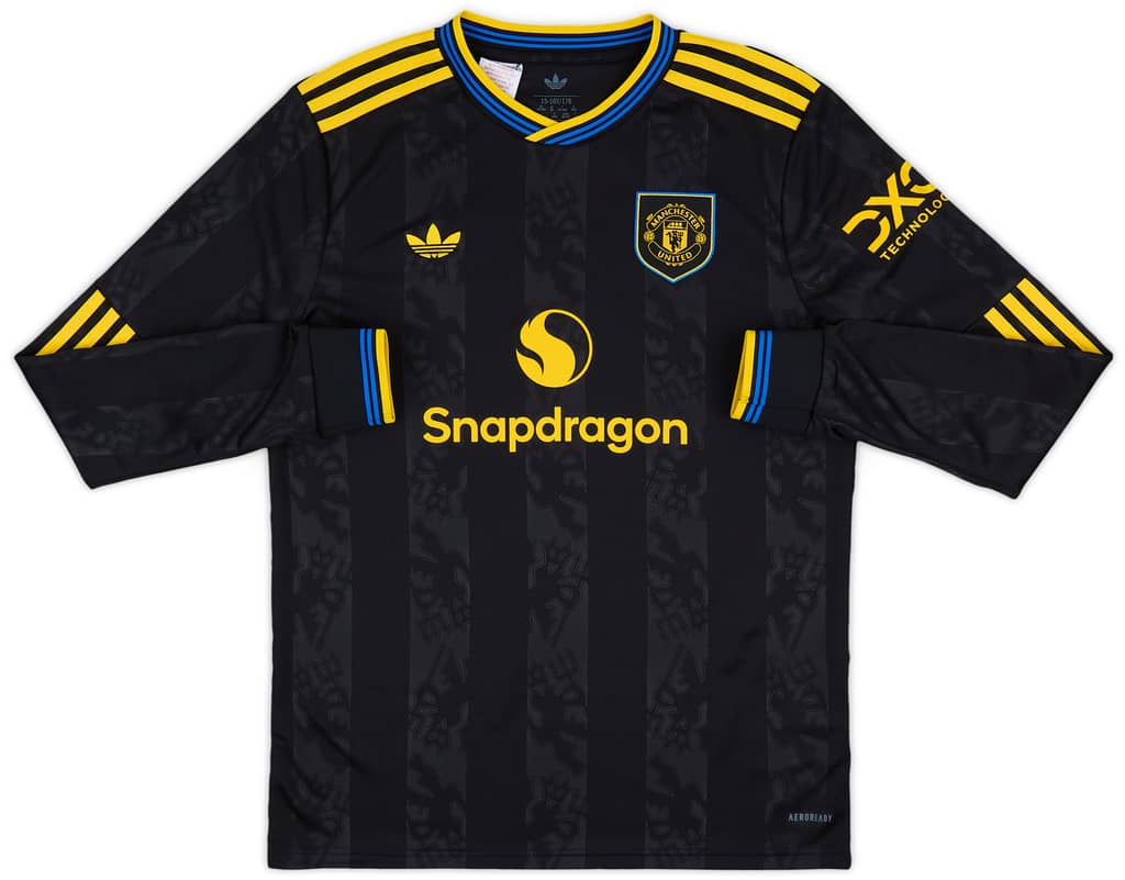 2025-26 Manchester United Third L/S Shirt (KIDS)