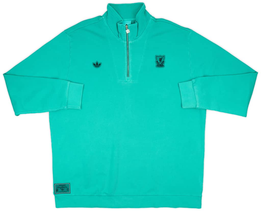 2025-26 Liverpool adidas Originals Terrace Icons 1/4 Zip Top (3XL)