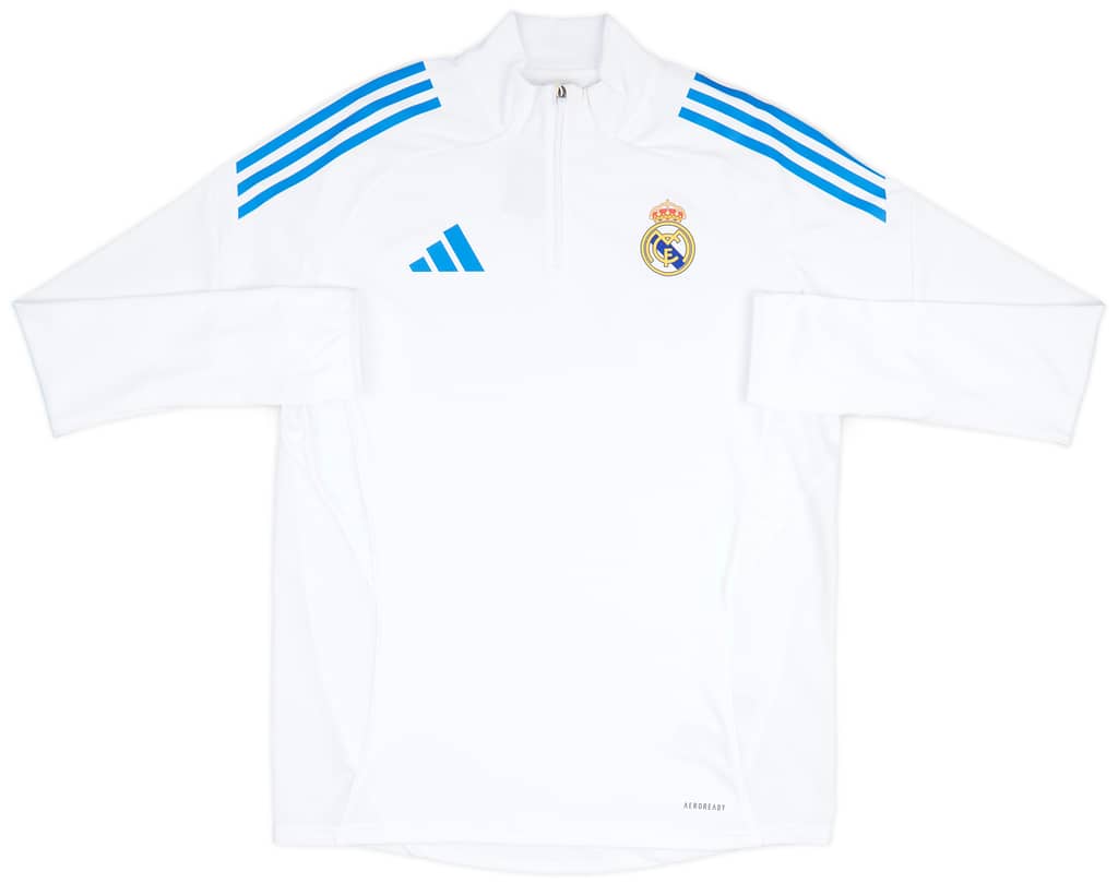 2025-26 Real Madrid adidas 1/4 Zip European Training top