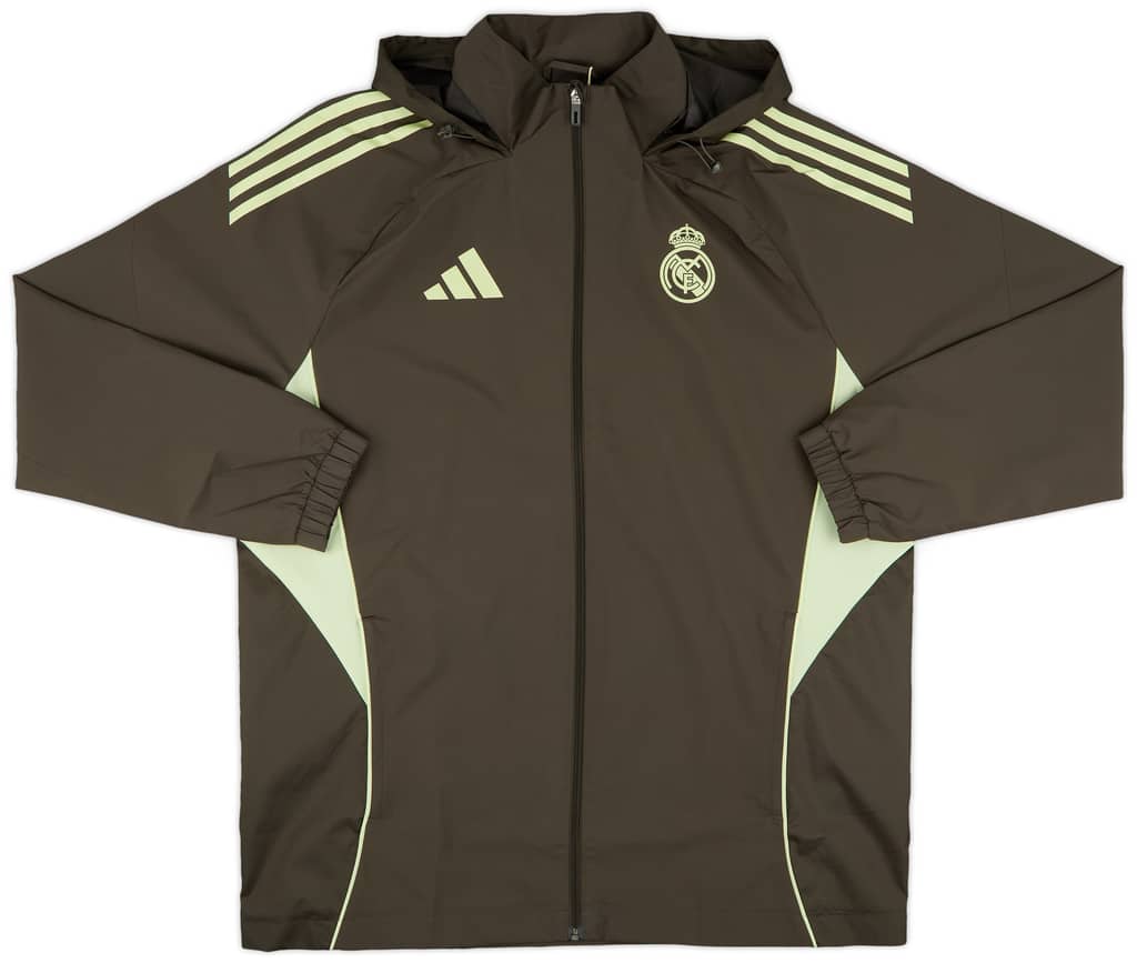 2025-26 Real Madrid adidas All-Weather Jacket