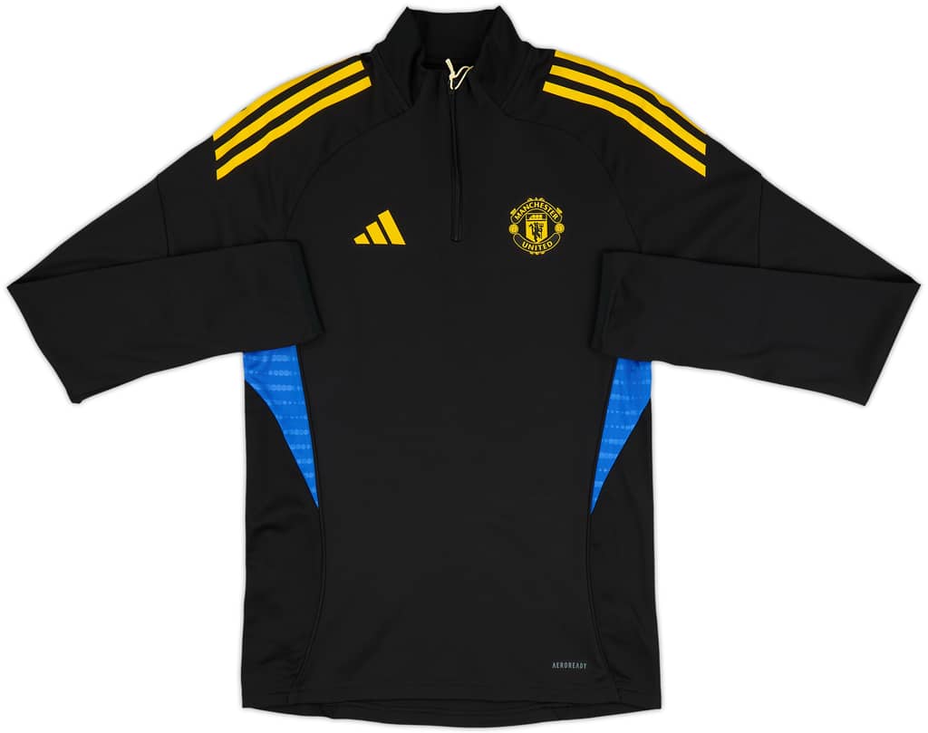 2025-26 Manchester United adidas 1/4 Zip Training Top (KIDS)