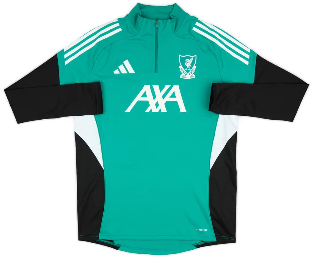 2025-26 Liverpool adidas 1/4 Zip European Training Top