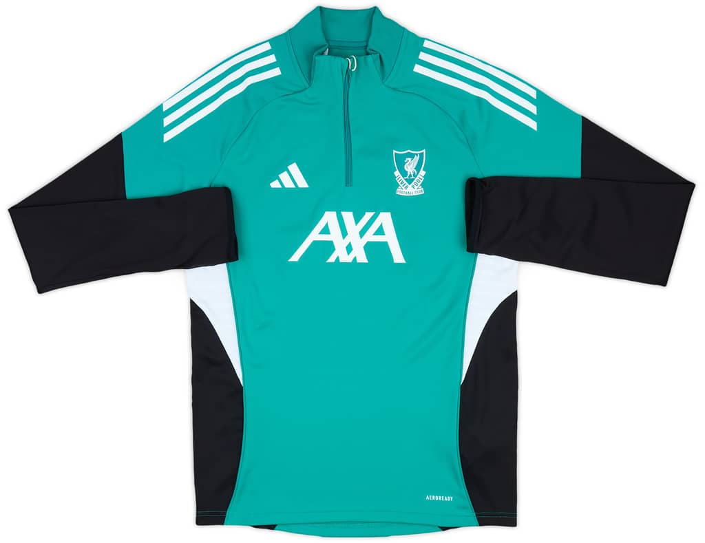 2025-26 Liverpool adidas 1/4 Zip European Training Top (KIDS)
