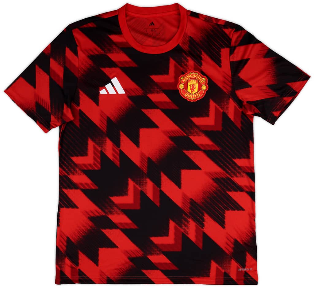 2025-26 Manchester United adidas Pre-Match Shirt