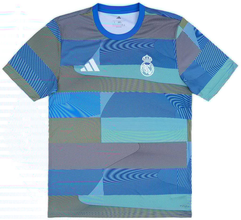 2025-26 Real Madrid adidas Pre-Match Shirt