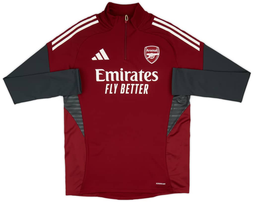 2025-26 Arsenal adidas European 1/4 Zip Training Top