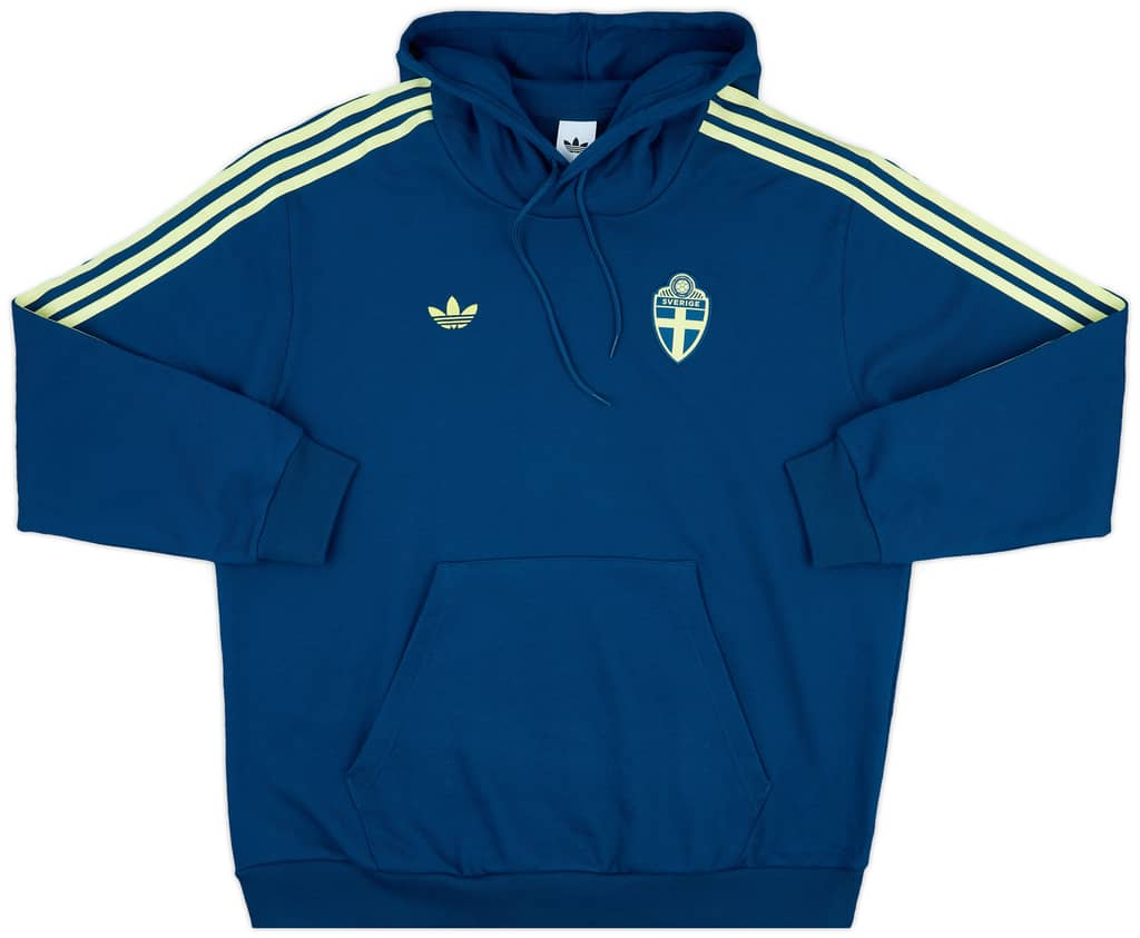 2025-26 Sweden Women's adidas Originals  Hooded Jacket (XXS)