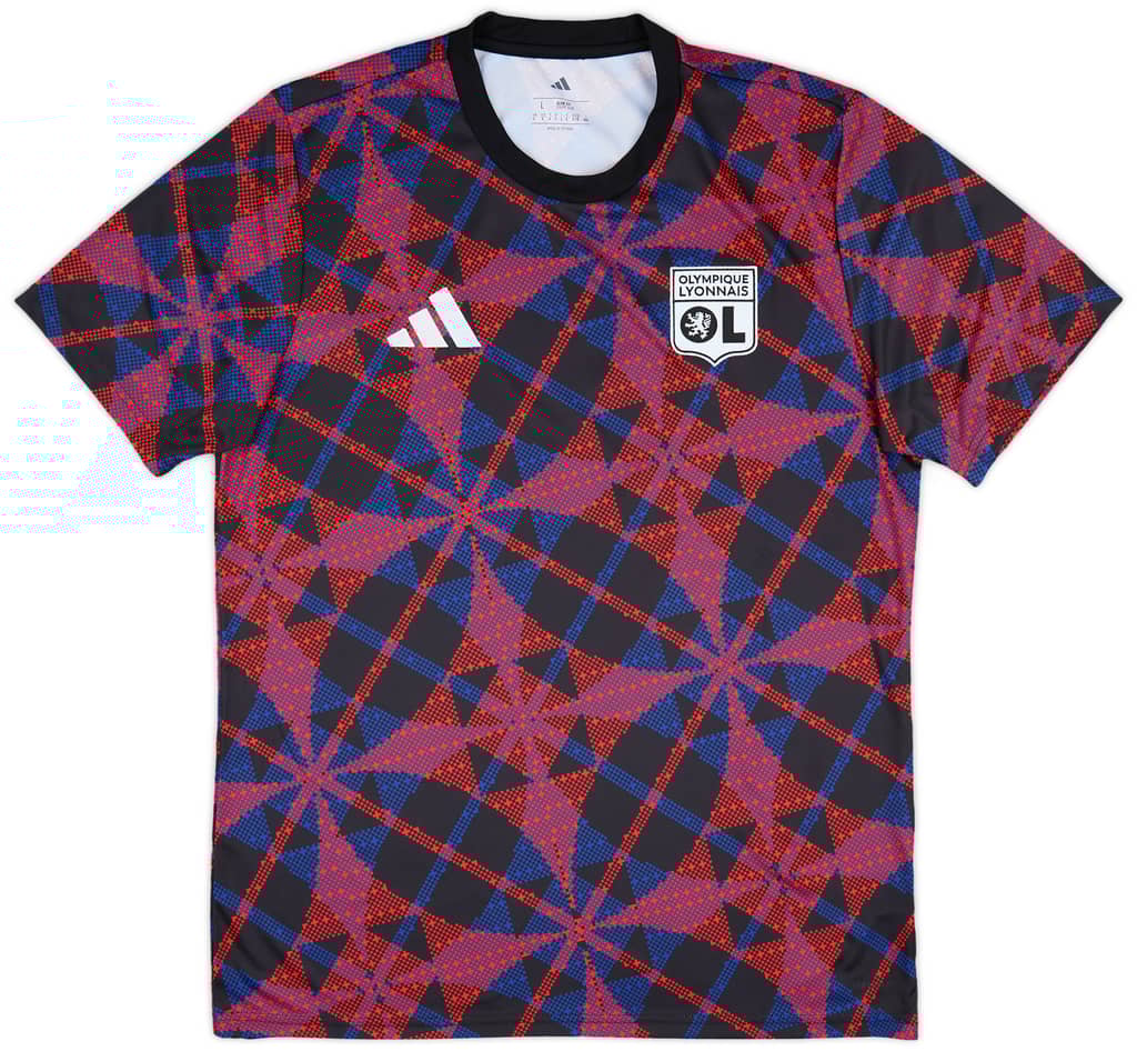 2025-26 Lyon adidas Pre-Match Shirt