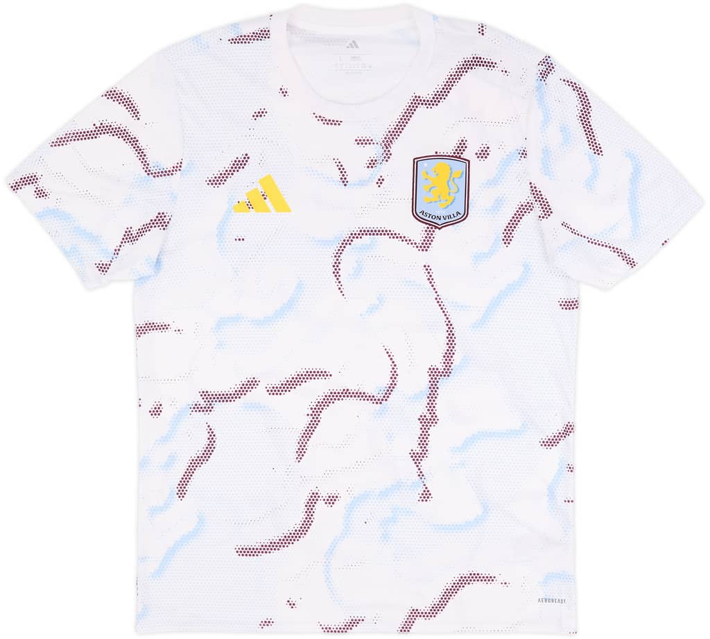 2025-26 Aston Villa adidas Pre-Match Shirt