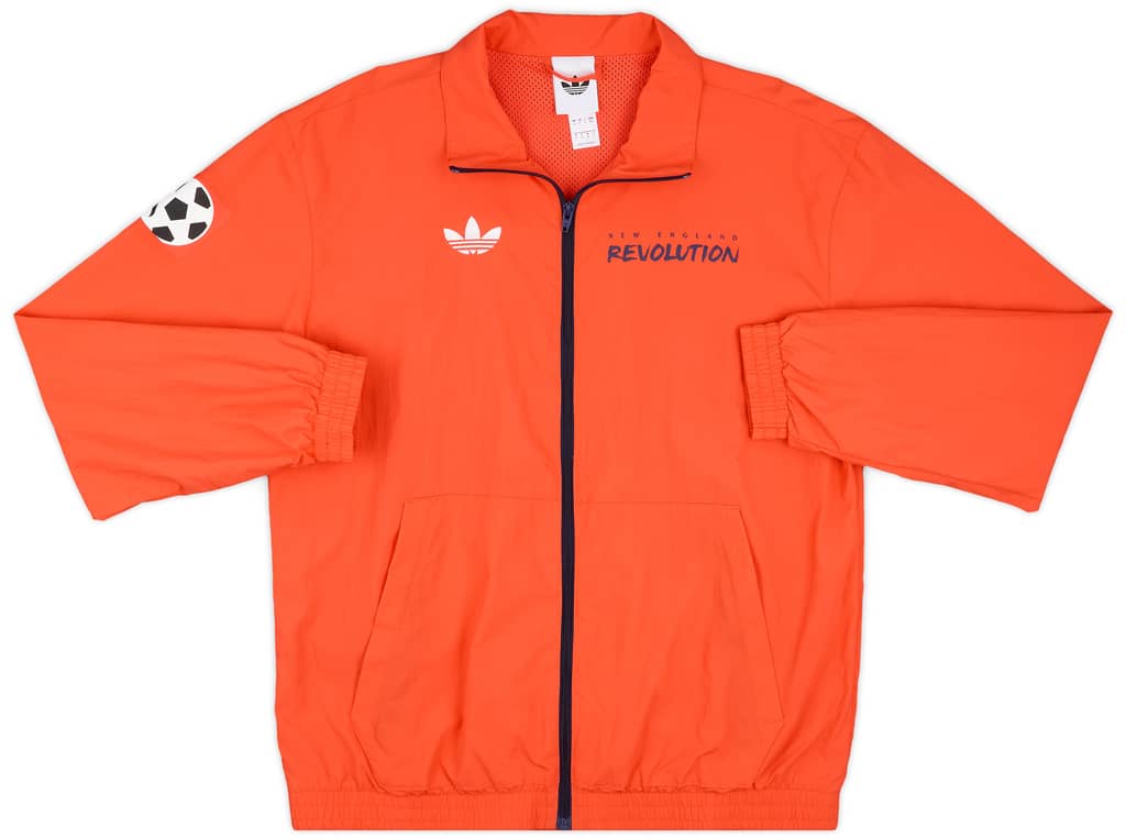 2025 New England Revolution adidas Originals Anthem Jacket