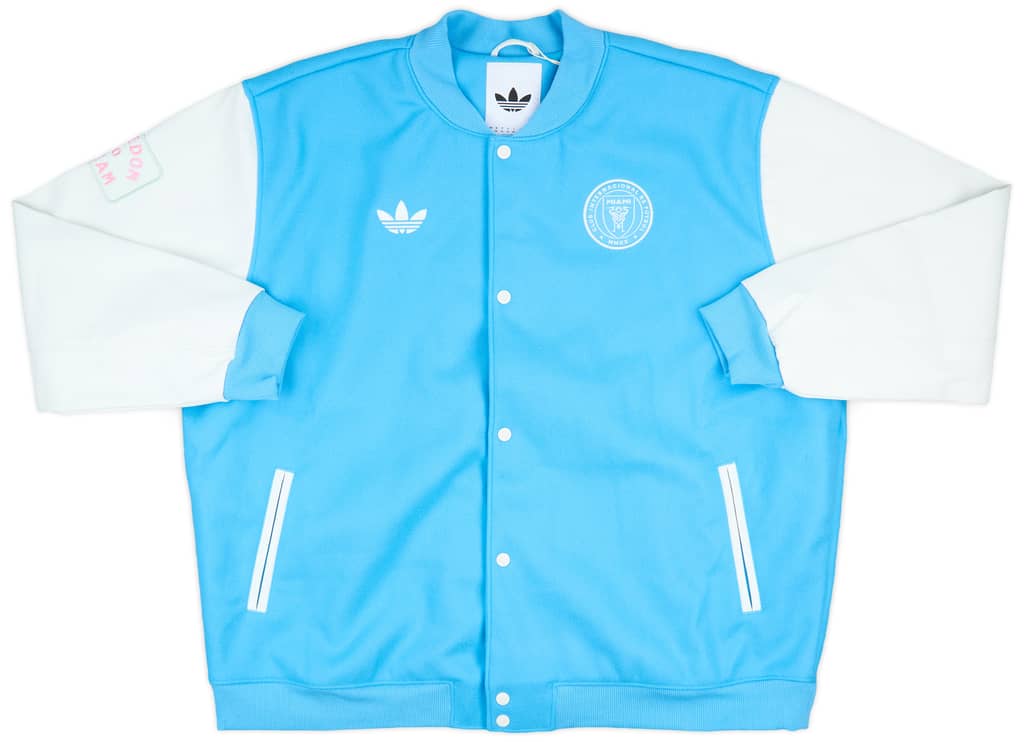 2025 Inter Miami adidas Originals Varsity Anthem Jacket