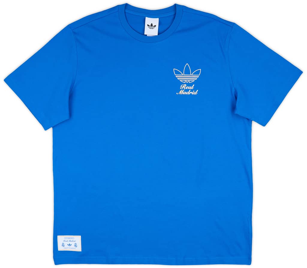 2025-26 Real Madrid adidas Originals Terrace Icons Graphic Tee