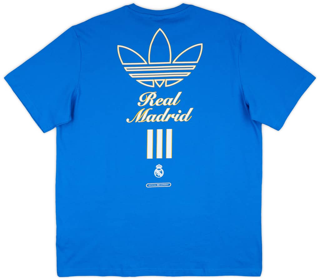 2025-26 Real Madrid adidas Originals Terrace Icons Graphic Tee