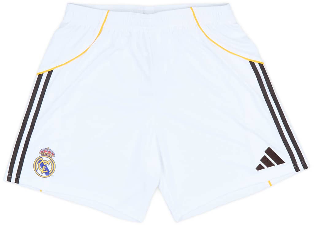 2025-26 Real Madrid Home Shorts