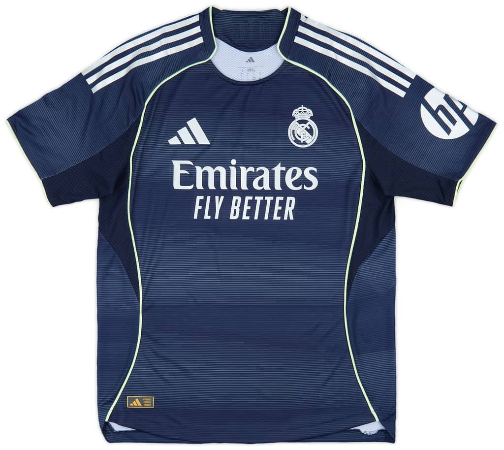 2025-26 Real Madrid Authentic Away Shirt
