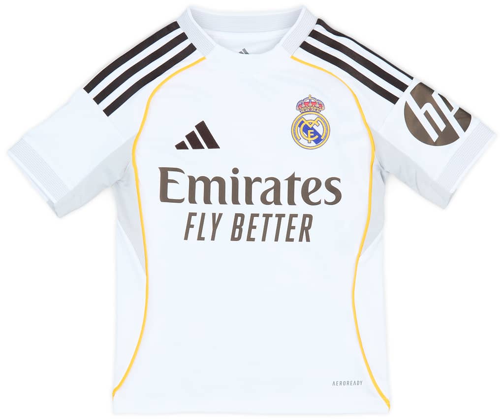 2025-26 Real Madrid Home Shirt (KIDS)