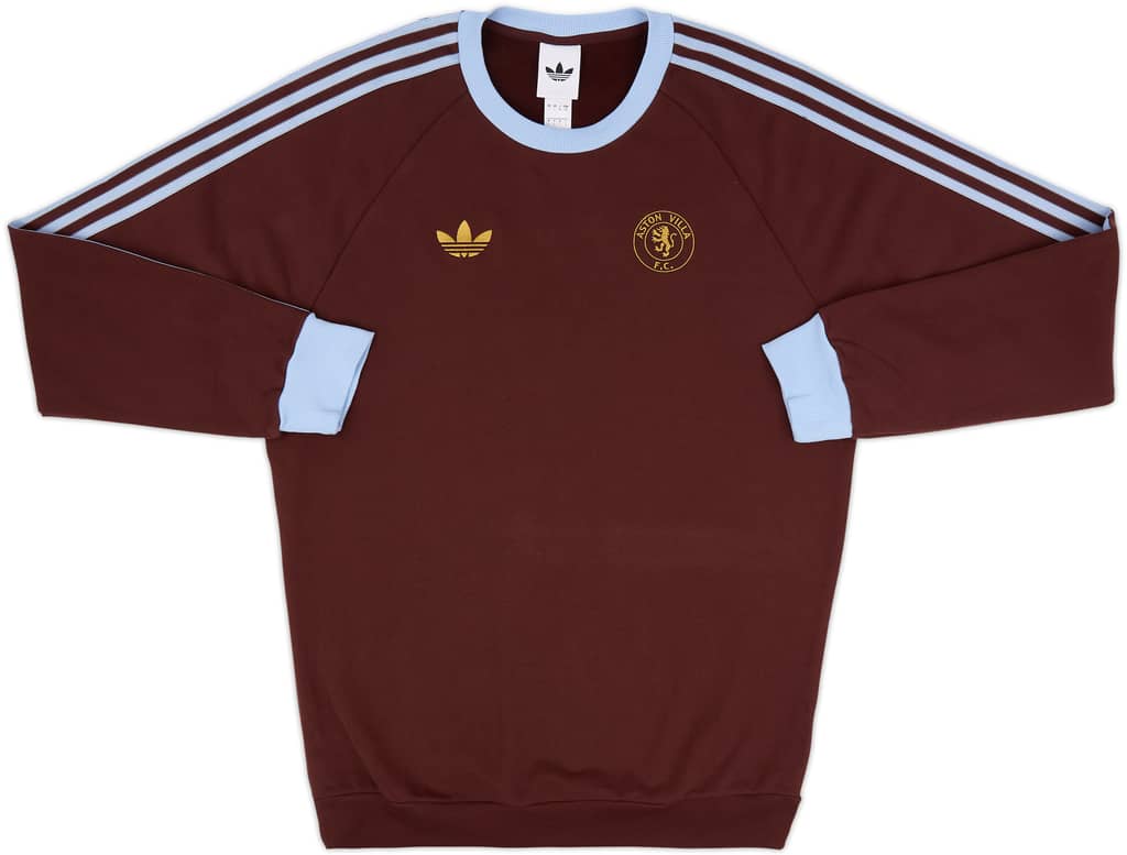 2025-26 Aston Villa adidas Originals Crew Top