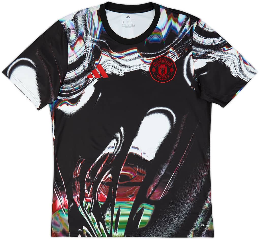 2025-26 Manchester United adidas Pre-Match Shirt