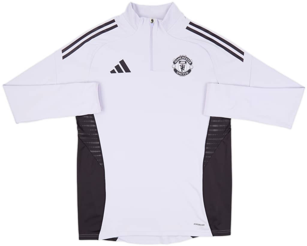 2025-26 Manchester United adidas 1/4 Zip Training Top