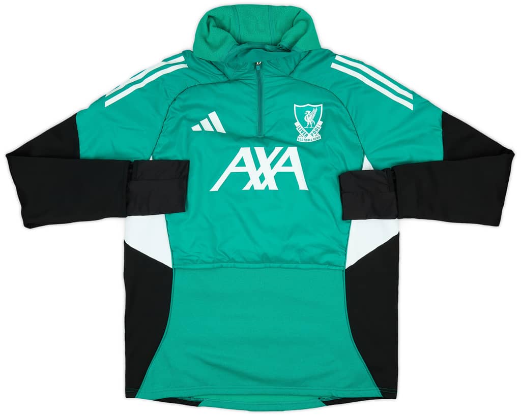 2025-26 Liverpool adidas European 1/4 Zip Winter Top