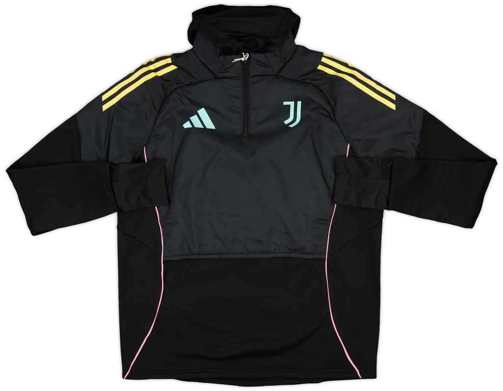 2025-26 Juventus adidas 1/4 Zip Winterized Top