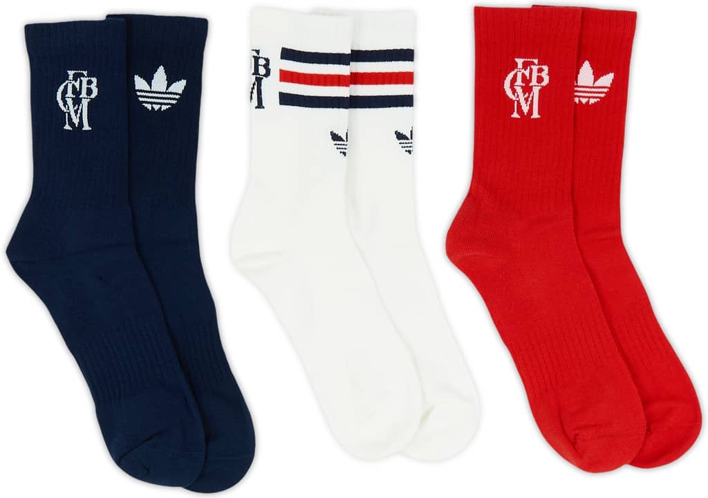 2026-27 Bayern Munich adidas Crew Socks (Pack of 3)