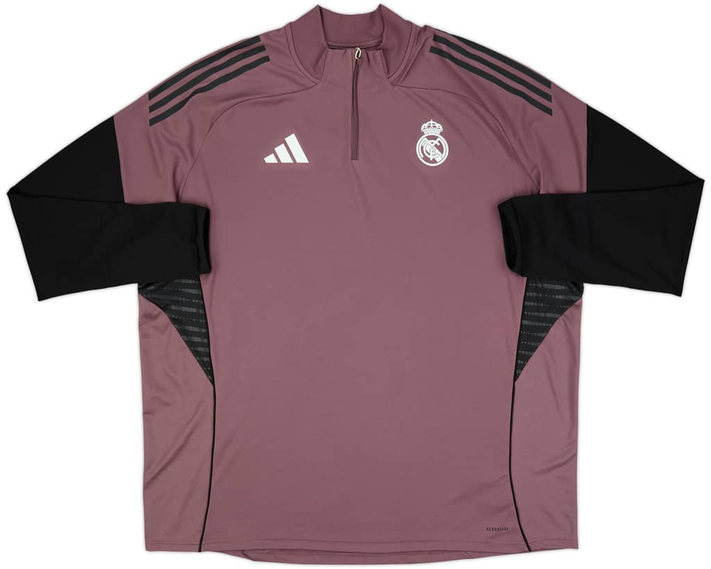 2025-26 Real Madrid adidas 1/4 Zip Training Top