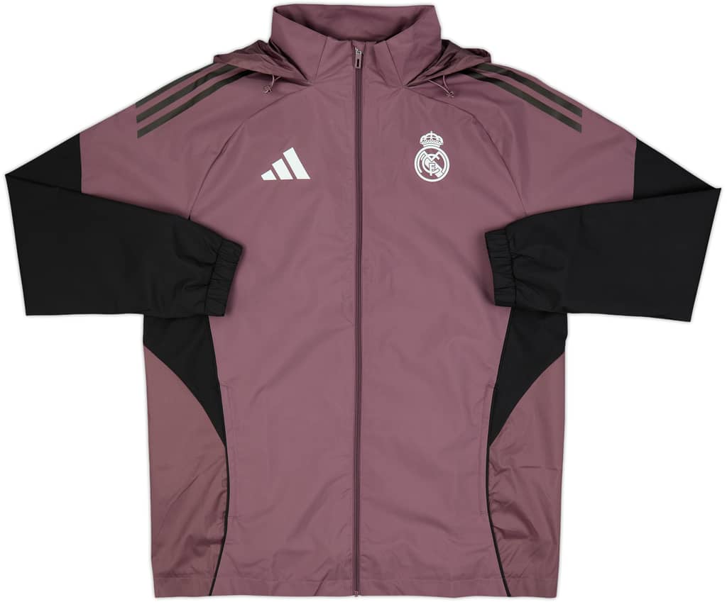 2025-26 Real Madrid adidas All-Weather Jacket