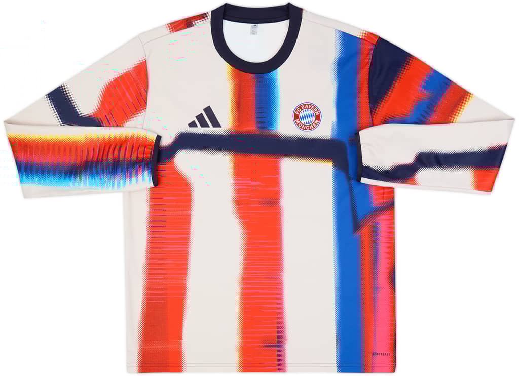 2025-26 Bayern Munich adidas Pre-Match Warm Top