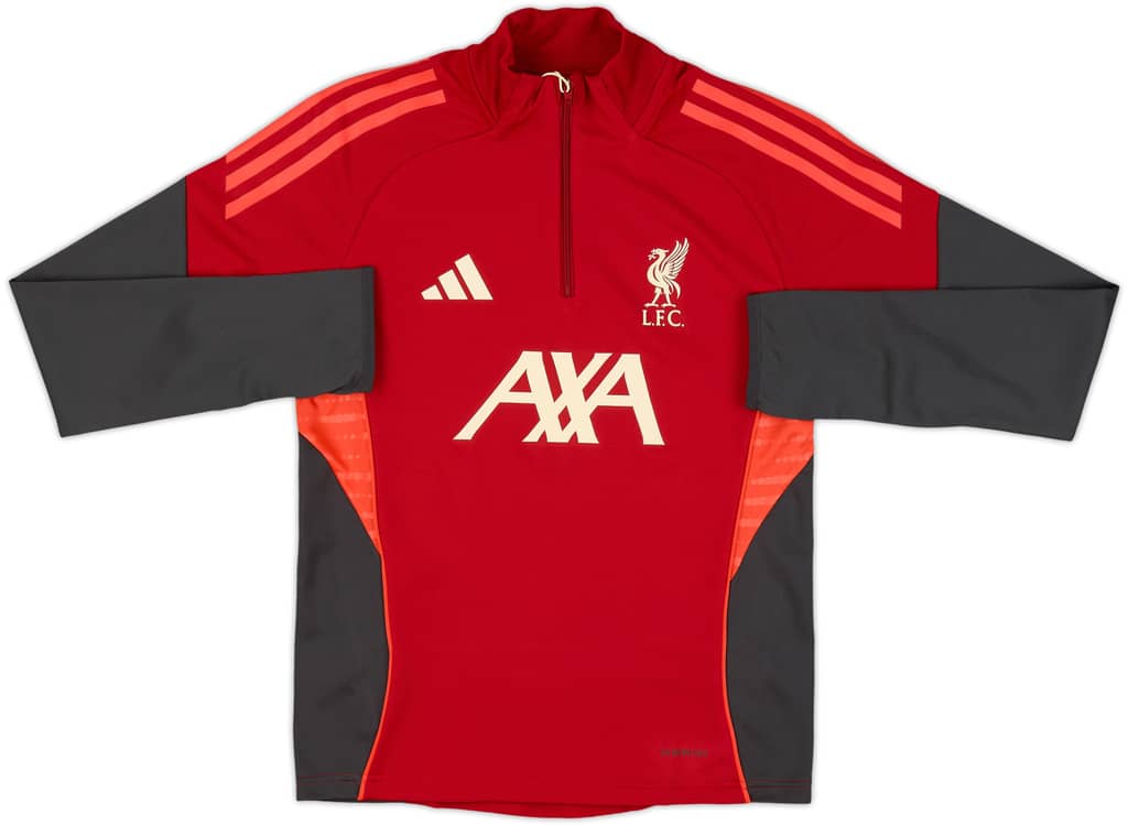 2025-26 Liverpool adidas 1/4 Zip Training Top (KIDS)