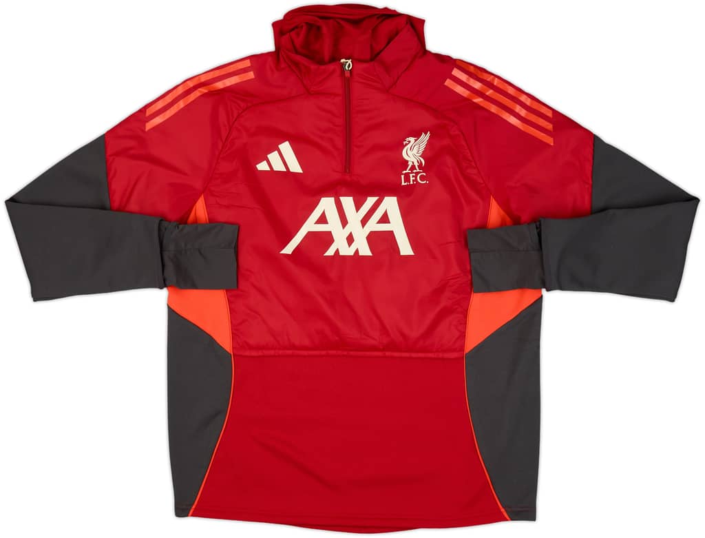 2025-26 Liverpool adidas 1/4 Zip Winterized Top 