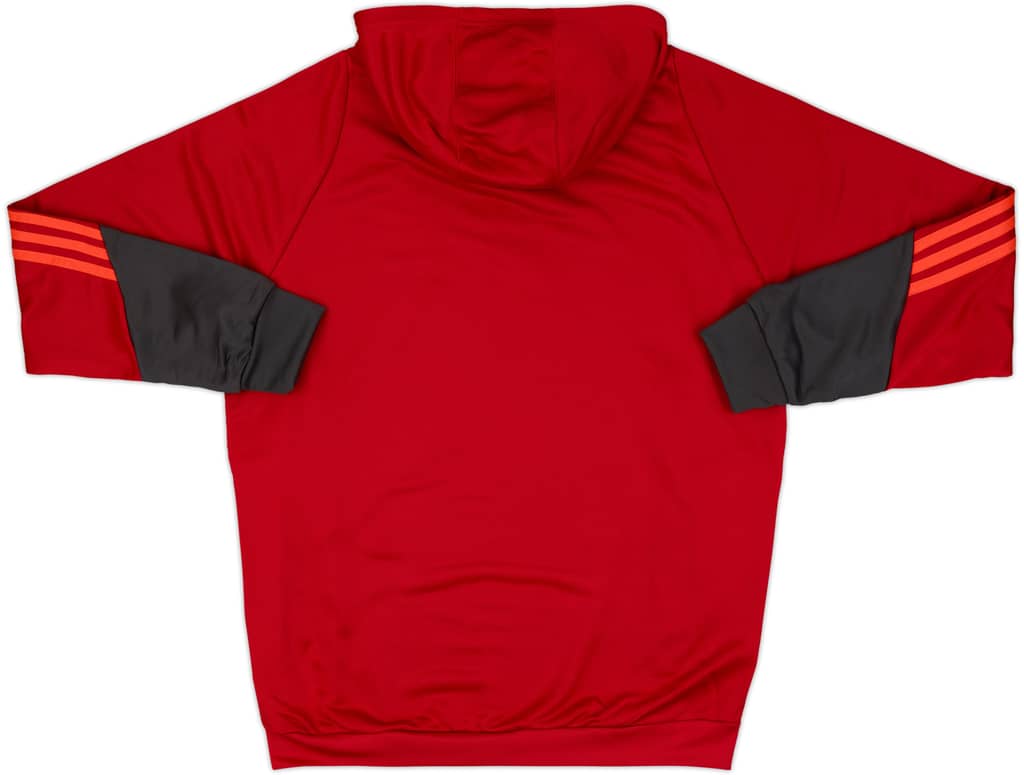 2025-26 Liverpool adidas 1/4 Zip Training Hooded Top