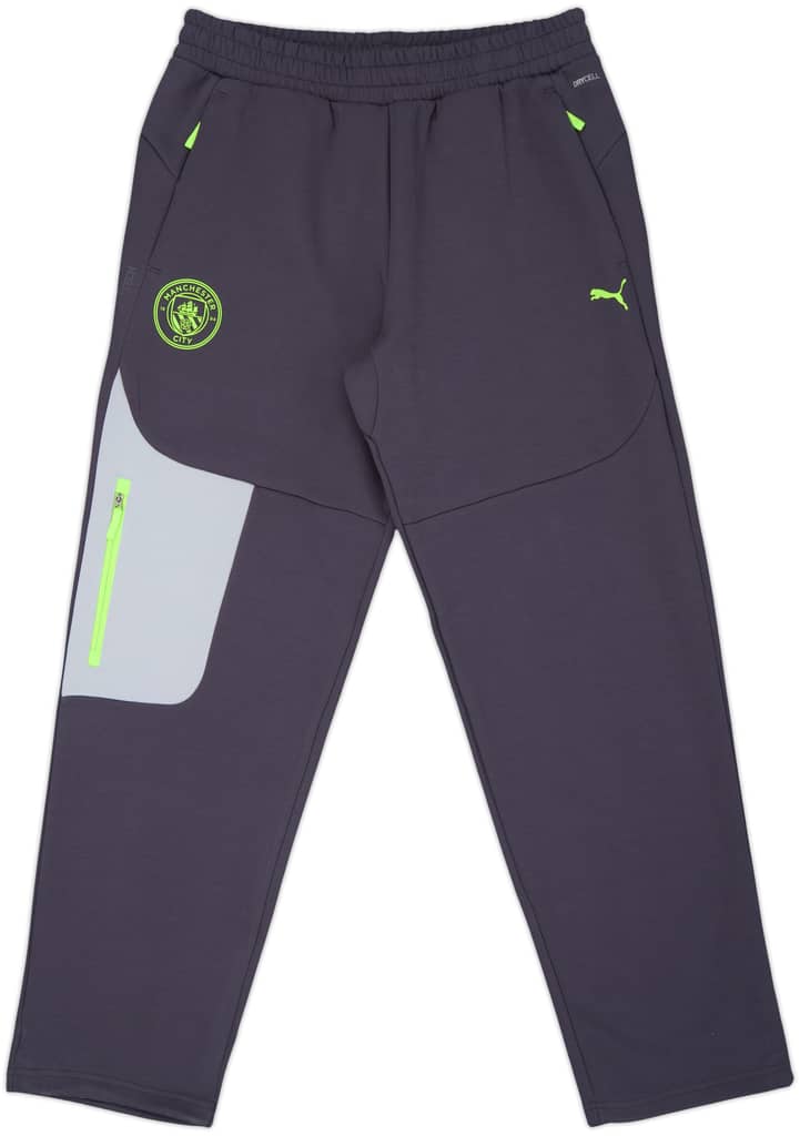 2025-26 Manchester City Puma Tech Sweat Pants/Bottoms