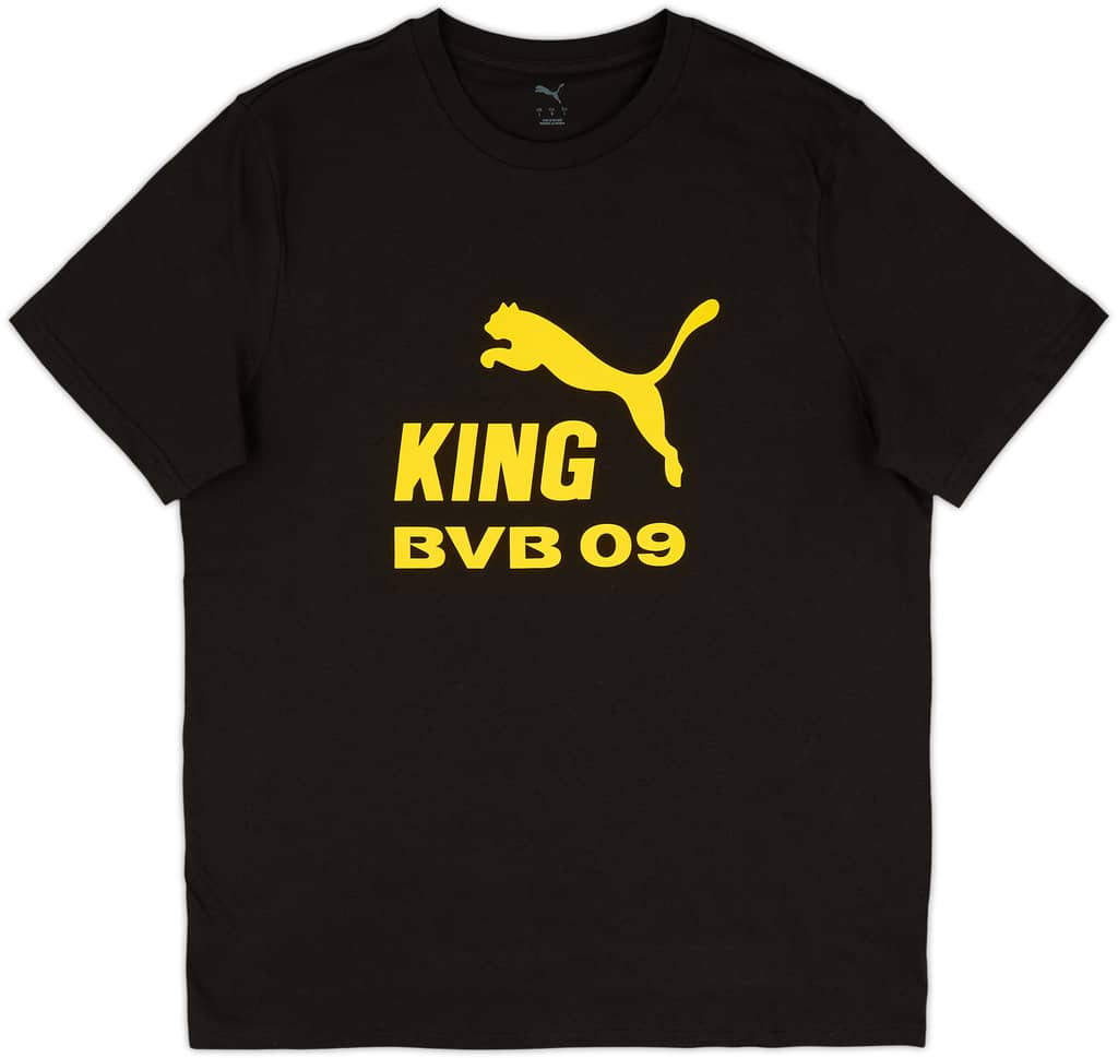 2025-26 Borussia Dortmund Puma King Logo Tee