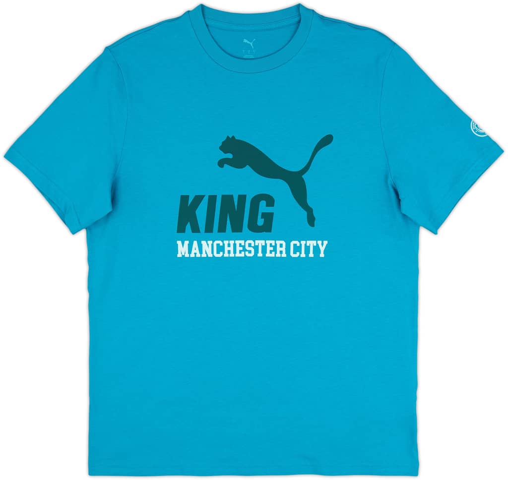 2025-26 Manchester City Puma King Logo Tee