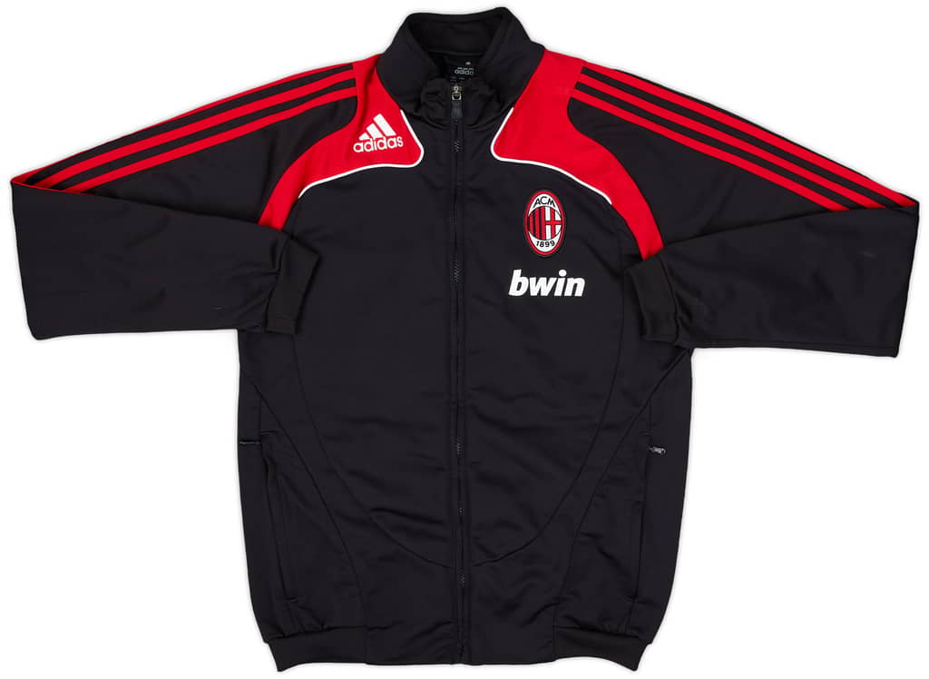2008-09 AC Milan adidas Track Jacket - 8/10 - (S)