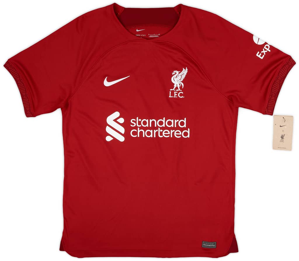 2022-23 Liverpool Home Shirt Virgil #4 (S)