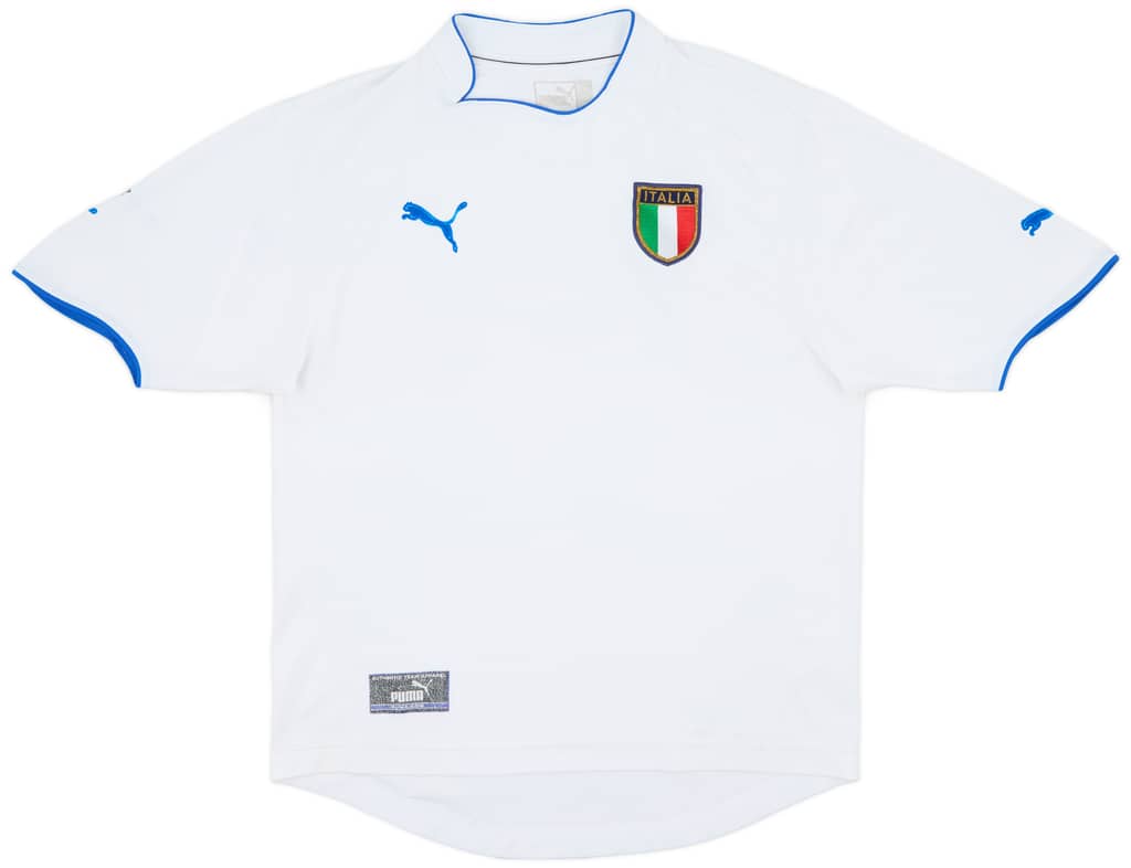 2003-04 Italy Away Shirt - 8/10 - (XL.Boys)