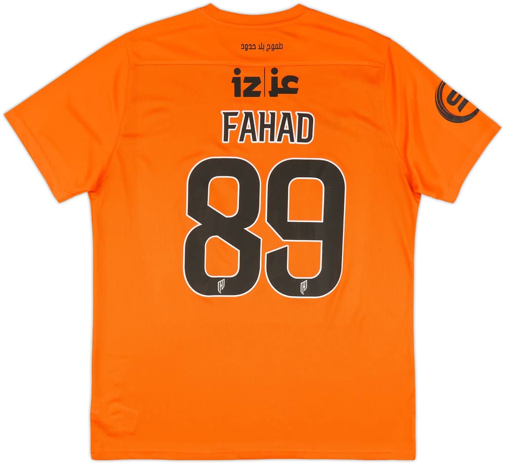 2024-25 Al Qadsiah GK Away Shirt Fahad #89 - As New - (XL)