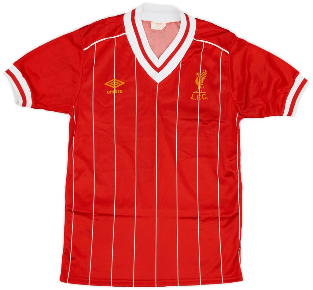 1982-85 Liverpool Home Shirt - 9/10 - (S)