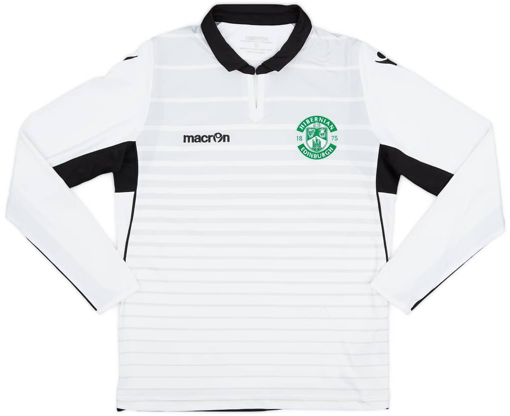 2017-18 Hibernian GK Shirt - 9/10 - (S)