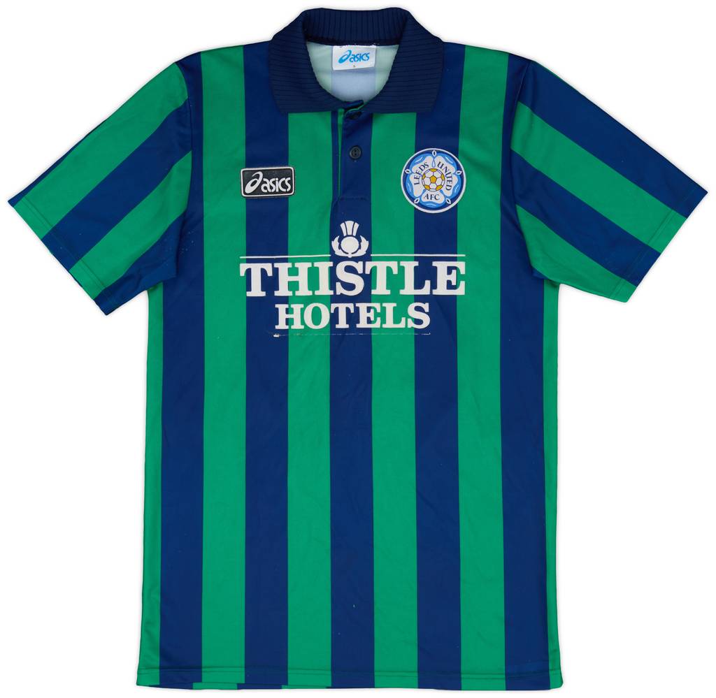 1995-96 Leeds United Third Shirt Yeboah #21 - 7/10 - (S)