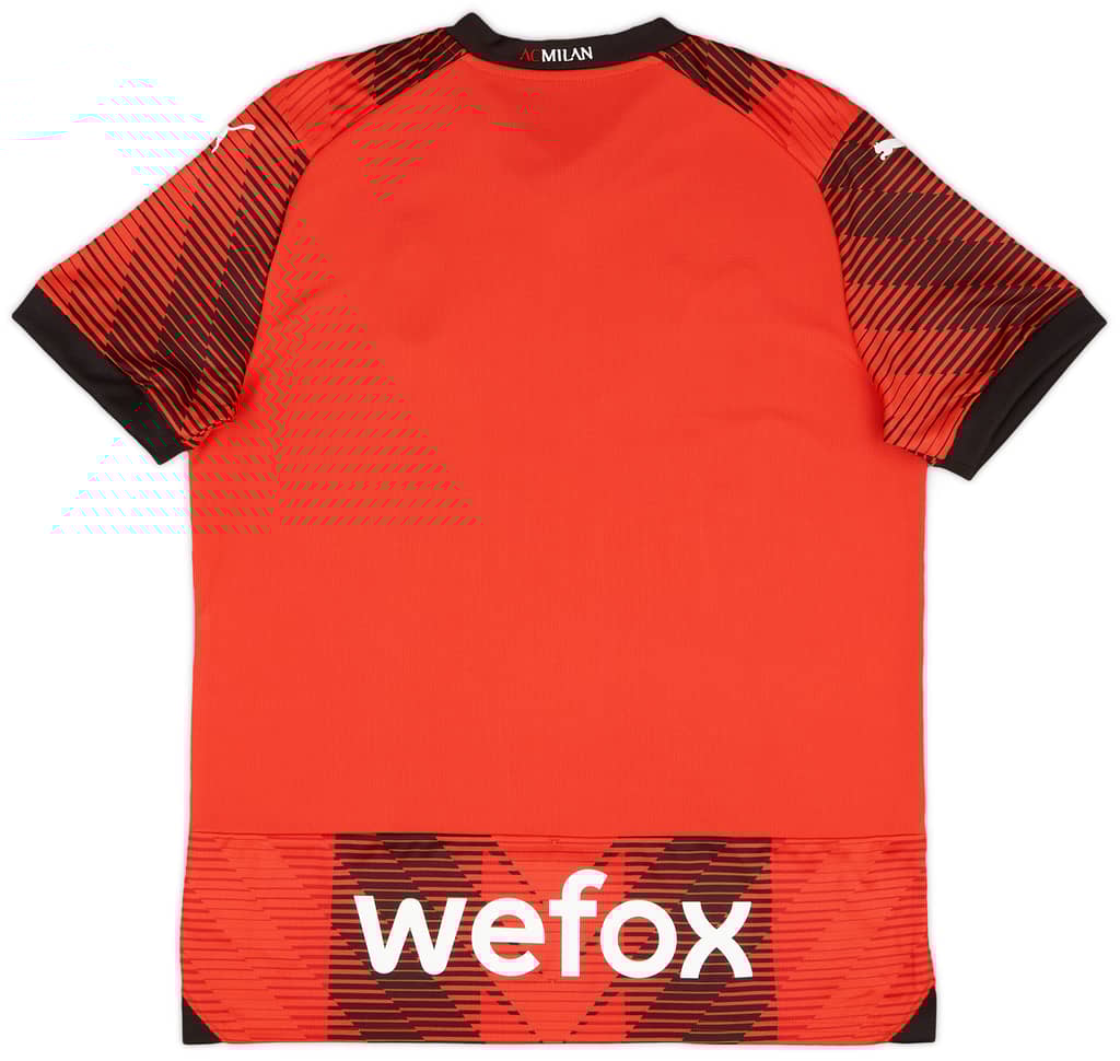2023-24 AC Milan Home Shirt - (XS.Kids)