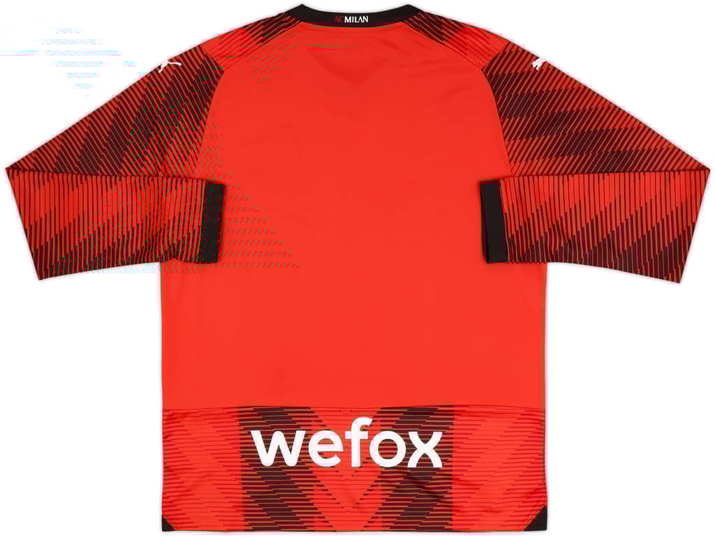 2023-24 AC Milan Home L/S Shirt