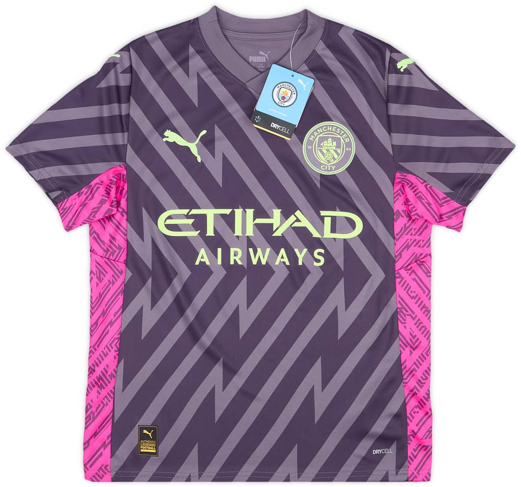 2023-24 Manchester City GK Away Shirt (XL.Kids)